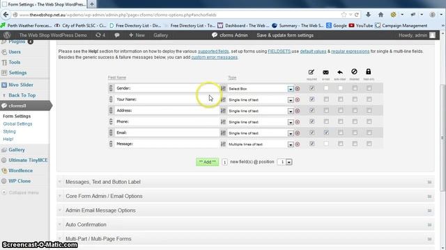 WordPress Tutorial 18: Adding a Select Box to Forms смотреть онлайн