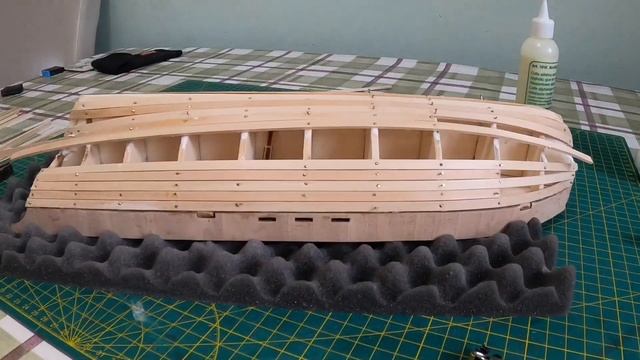 First Planking of the OcCre model kit Polaris смотреть онлайн