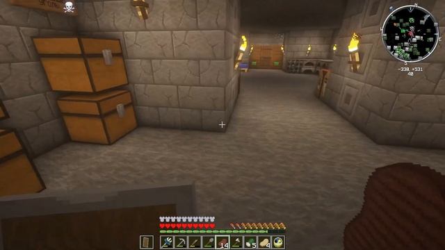 Minecraft 1.16.5 - Своя сборка с Ice and Fire. Обустраиваемся. смотреть онлайн