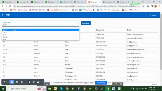 Excel sheet data upload into database using Oracle Apex смотреть онлайн