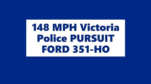 Q CAR 148 MPH -XA FORD FALCON POLICE trailer смотреть онлайн