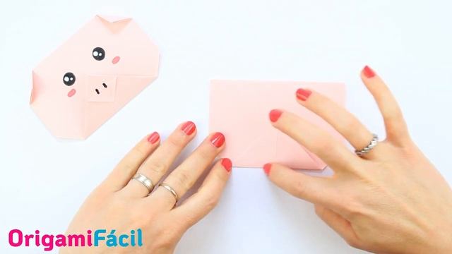 ? Cerdo de papel, Origami paso a paso ¡Fácil! смотреть онлайн