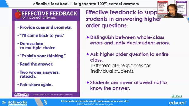 Explicit Direct Instruction: Checking for Understanding and Providing Effective, Corrective Feedbac смотреть онлайн