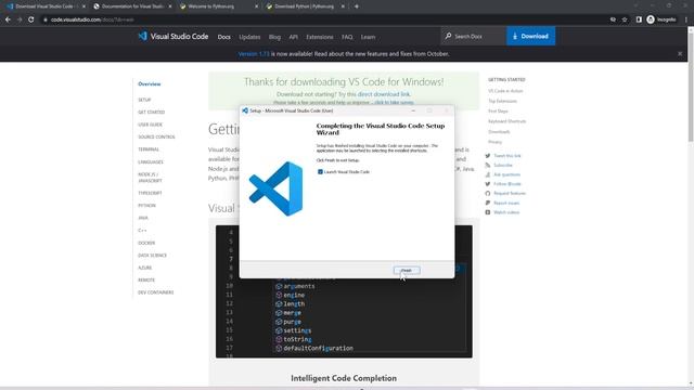 How to use Python on Visual Studio code under 5 min смотреть онлайн