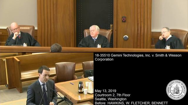 18-35510 Gemini Technologies, Inc. v. Smith & Wesson Corporation смотреть онлайн
