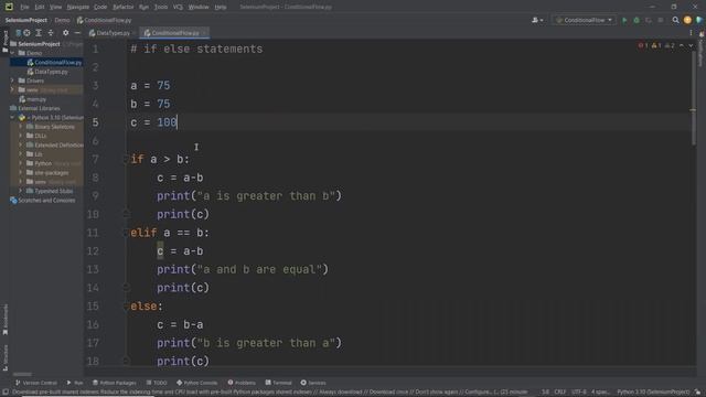 Part 4 | Selenium With Python Tutorial For Beginners | Conditional Statements In Python смотреть онлайн