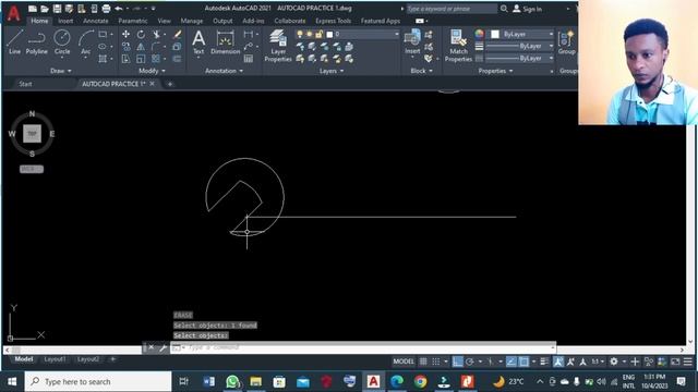 AUTOCAD 2-D PRACTICE - 09 смотреть онлайн