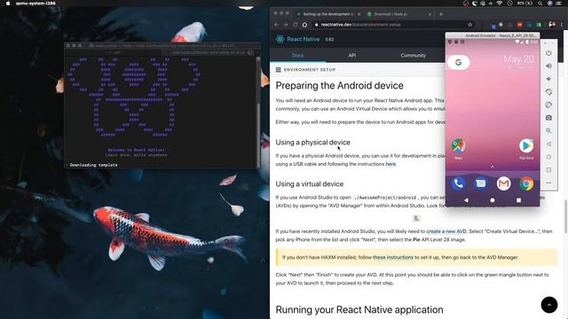 2 - Create New Project with React Native CLI смотреть онлайн