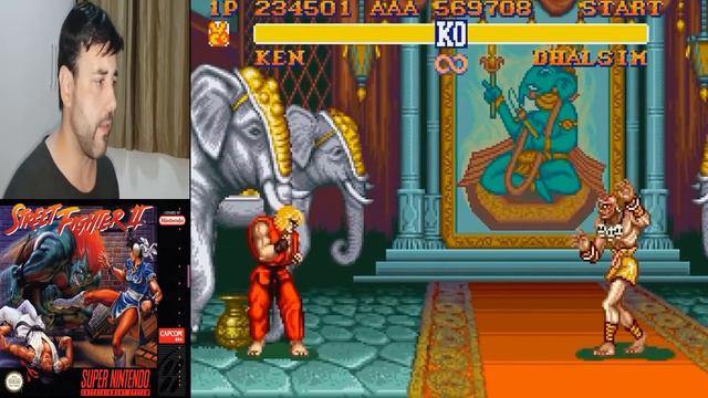 STREET FIGHTER 2 (Super Nintendo) ATÉ ZERAR NÍVEL 7 смотреть онлайн