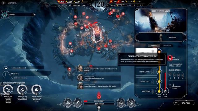 Frostpunk | Endless Extreme Endurance | Crater Map | Random Hazards and Settlements ON | Part # 06 смотреть онлайн