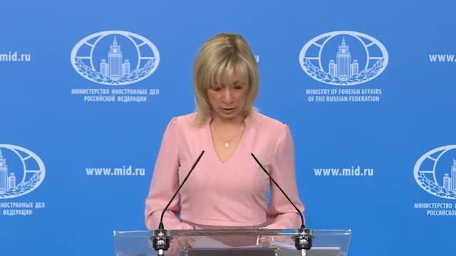 Мария Захарова!!!! Брифинг мида РФ от 25 04 2018 полное видео смотреть онлайн