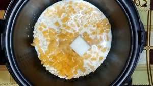 Овсяная каша с тыквой в мультиварке