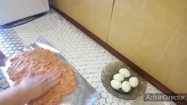 Вкуснейший мясной рулет с яйцом. смотреть онлайн