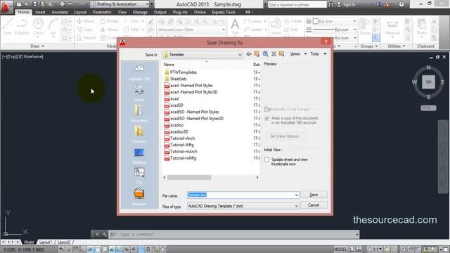 Creating and using AutoCAD drawing templates смотреть онлайн