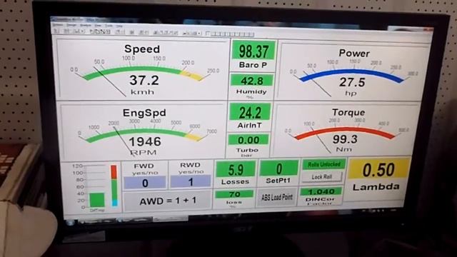 УМЗ-4213 Турбо Dyno Test смотреть онлайн