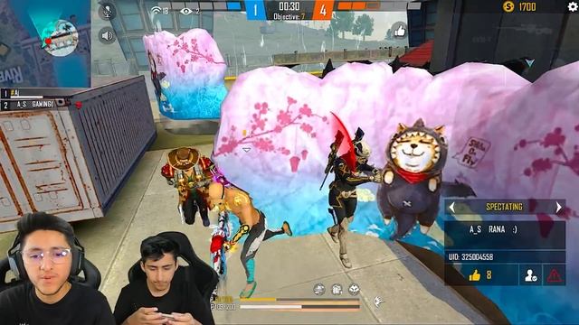 As Gaming & Rana Vs 6 Pro Player Clash Squad Match - Garena Free Fire смотреть онлайн