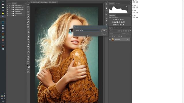 Процесс записи бесплатного Action для тонировки черно-белого изображения смотреть онлайн