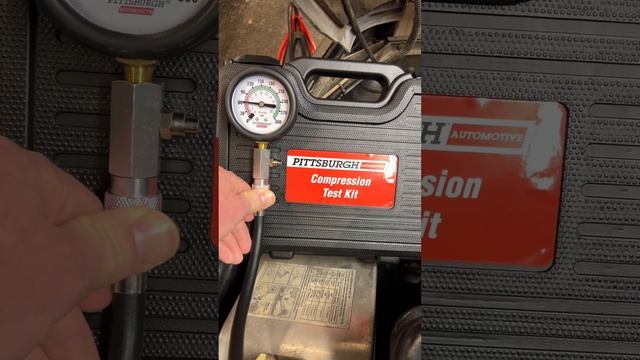 Using Harbor Freight Compression Tester On Polaris Super Sport 488 #snowmobile #piston #test #snow смотреть онлайн