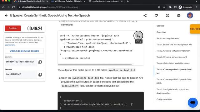 It Speaks Create Synthetic Speech Using Text to Speech GSP222 смотреть онлайн