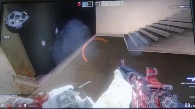 Играю в Counter Strike на карте Sandstone из Standoff 2 смотреть онлайн