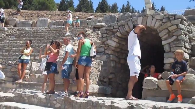 Развалины античного театра города Эфес Турция смотреть онлайн