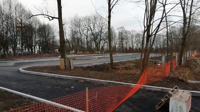 Новая парковка возле Фёдоровского собора