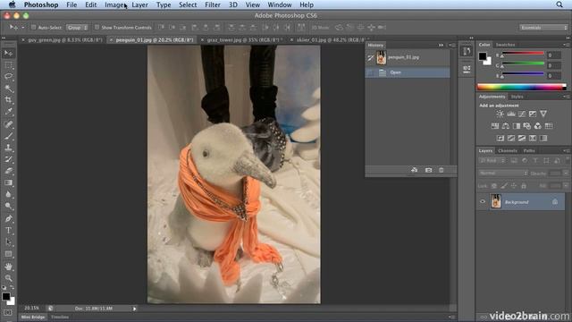 Auto Color Correction in Adobe Photoshop CS6 смотреть онлайн
