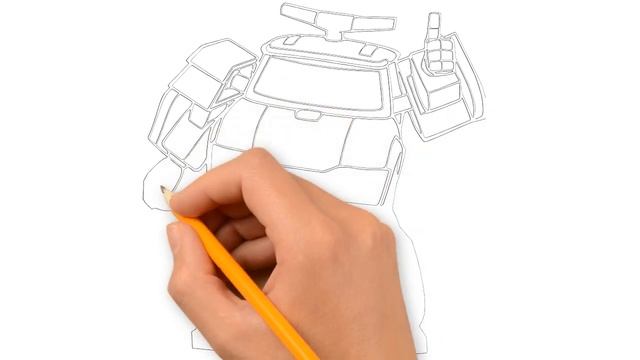 Robocar Poli Draw And Coloring - Робокар Поли рисовать и раскрашивать