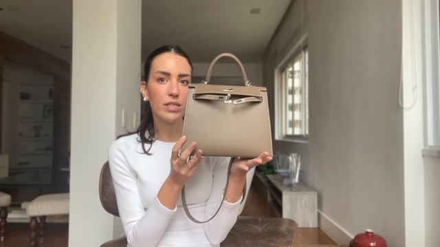 KELLY SELLIER 25 EPSOM ETOUPE REVIEW | BEST HERMÈS BAG COLOR? смотреть онлайн