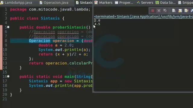 Java 8 Tutorial - 3 Sintaxis Lambda смотреть онлайн