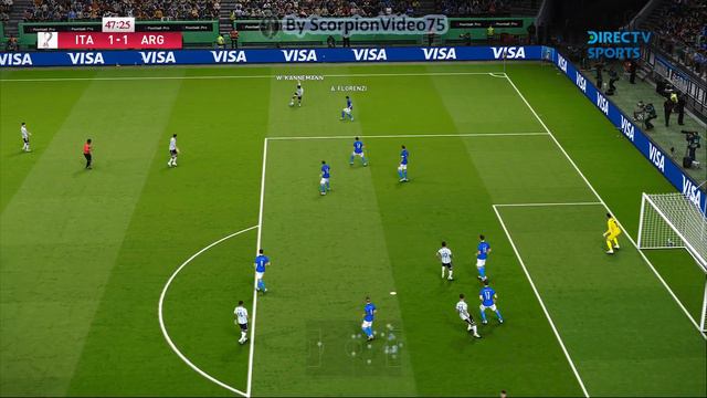 PES 2020 • Final, Italia Vs Argentina • FIFA World CUP Qatar 2022 • COM vs COM смотреть онлайн