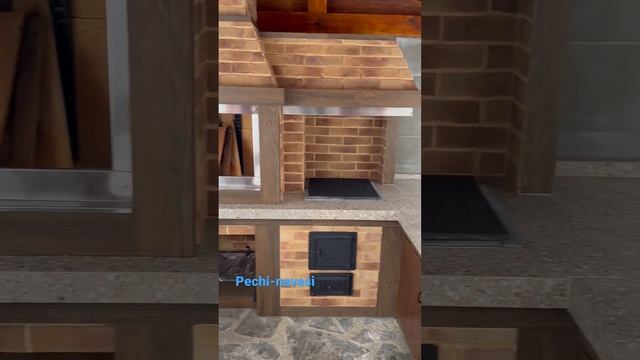 Модульный Барбекю комплекс???монтаж за 5 часов Зимой!!! смотреть онлайн