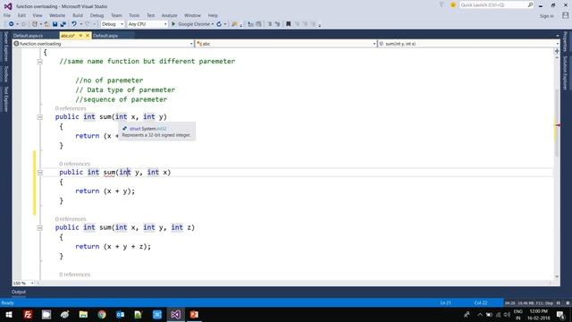 Interview Questions based on function or method overloading | C# Tutorial in Hindi | Lesson - 4 смотреть онлайн