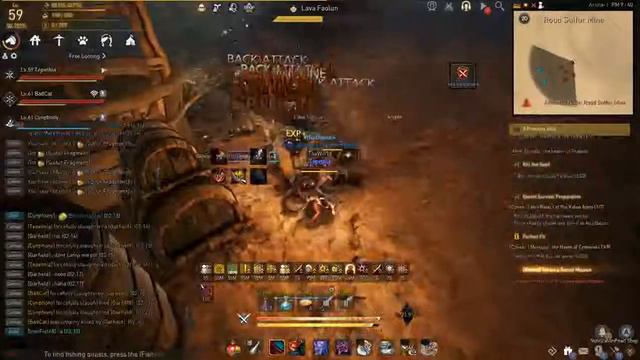 Black Desert Online SEA - Sulfur Mine Grinding Pvp Server смотреть онлайн