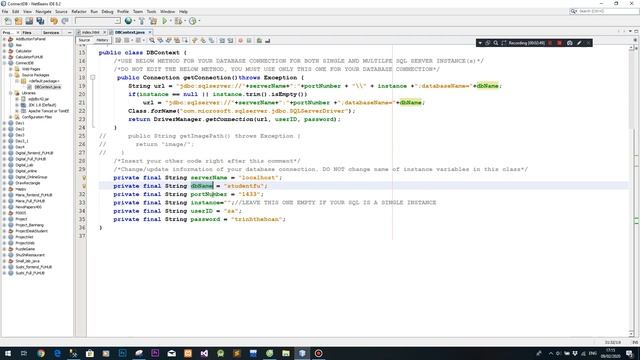 Kết nối Netbean với SQL Server để lấy dữ liệu bằng JDBC смотреть онлайн
