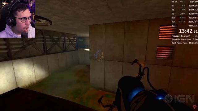 I REACTED to the craziest Portal Speed Runs for the FIRST TIME! смотреть онлайн