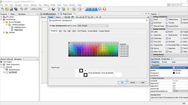 JPanel dentro de otro JPanel Java | JFrame смотреть онлайн