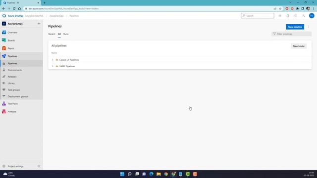 9. Azure DevOps Manage YAML Pipelines смотреть онлайн