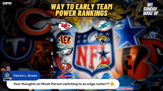 "Too Early Too Soon" | Clutch Sports NFL Sunday Wake UP смотреть онлайн