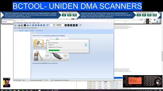 FREE bcTool - for Uniden Bearcat DMA Scanners ( Dynamic Memory Allocation) смотреть онлайн
