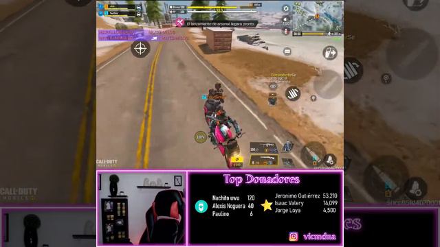 Vic Medina Gaming Live Stream On The Call of Duty Mobile #24 смотреть онлайн