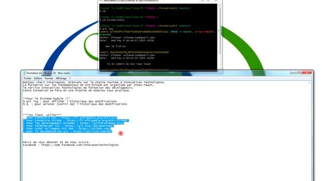 Formation Git/Github Module 10 смотреть онлайн