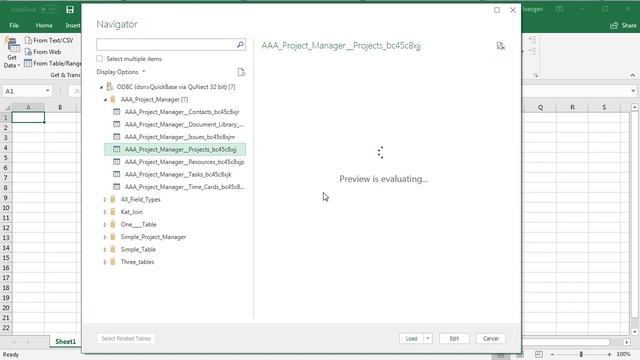 Create an Excel Office365 Pivot Table Dynamically Linked to QuickBase смотреть онлайн