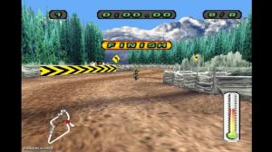 Motocross Mania 2 (PS1 Gameplay)