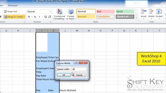 Excel 2010 Video Tutorial with Quiz Questions смотреть онлайн