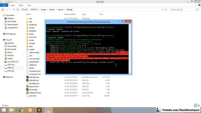 #72 Upgrade Laravel 5.8 to 6.0 | Update Dating Website to Laravel 6 смотреть онлайн