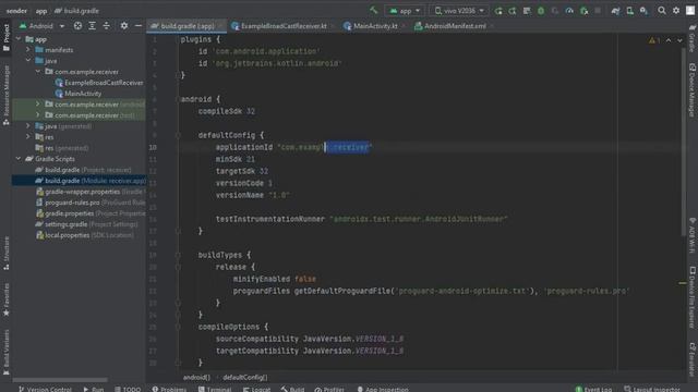 EXPLICIT BROADCAST RECEIVER | ANDROID BROADCAST RECEIVERS-5 | ANDROID STUDIO TUTORIAL смотреть онлайн