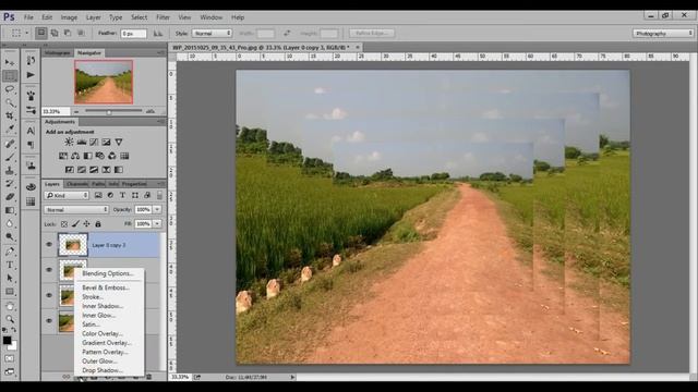 Photoshop Tutorial Drop Shadow Border Tutorial in Photoshop 01 смотреть онлайн