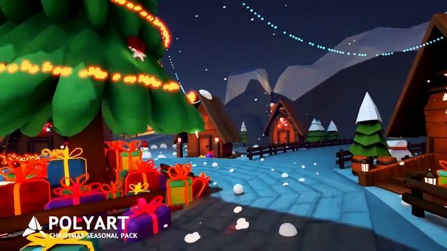Unity Christmas Asset Pack смотреть онлайн