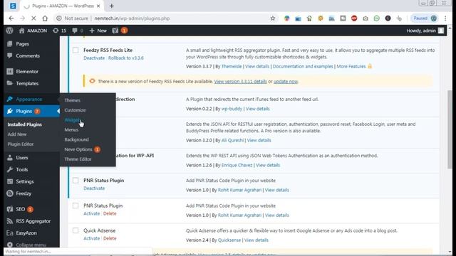 How to install Railway PNR Status plugin in Wordpress Website смотреть онлайн